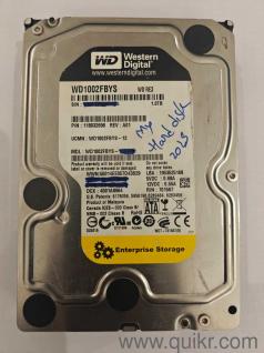 WD 1TB Enterprise HDD | Good Health | 7200 RPM | SATA | Tested