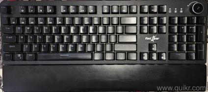 Redgear Shadow Blade Mechanical Keyboard | Blue Switches | Original Box & Invoice | Excellent