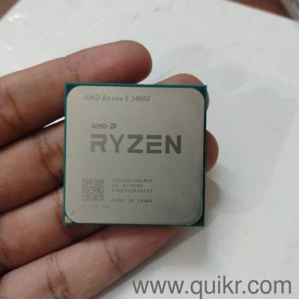 AMD Ryzen 5 3400G Processor | Original Cooler + Box + Invoice | Excellent Condition