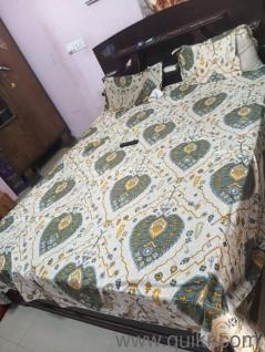 Queen size bed 13 years old with storage. Minor carpenter work needed.