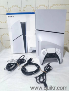 play station 5 slim disc version 2 year old console not used much bill not available box available 