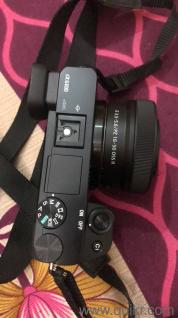 Sony a6100 mirrorless with 2 lens , 32gb sd card and camera bag