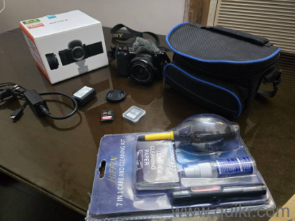 sony ZV E 10 with accessories- Shutter count 2390