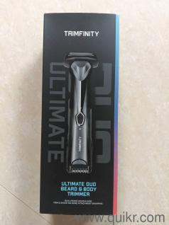 New trimfinity ultimate duo beard and body trimmer 