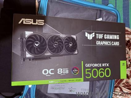 RTX 5060 OC EDITION ASUS TUF GAMING GRAPHICS CARD NEW NOT USED