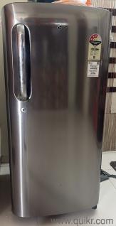 LG 190 ltr gray refrigerator with stabilizer