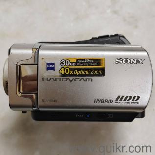 NOT Working - Sony Handycam DCR-SR45 + Charger + Data Transfer Cable + Pouch