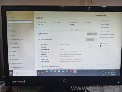 computer system with Monitor cpu keyboard mouse