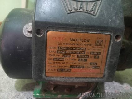 0.75 KW/ 1 HP monoblock water pump, 220V AC Single phase 50 hz, seal & bearing work pending 