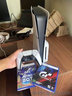 Order Now 90450-60473 Brand New Sony PlayStation 5 Disc Edition CFI-2000A with 3 Game CDs, Sealed Pack and Warranty 
