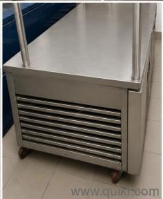3-Door Stainless Steel Refrigerated Counter