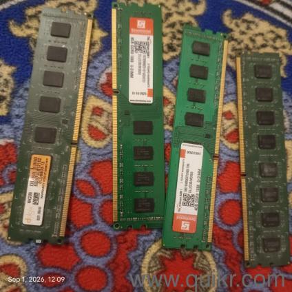 8GB DDR3 1333MHz Desktop RAM  4 Available