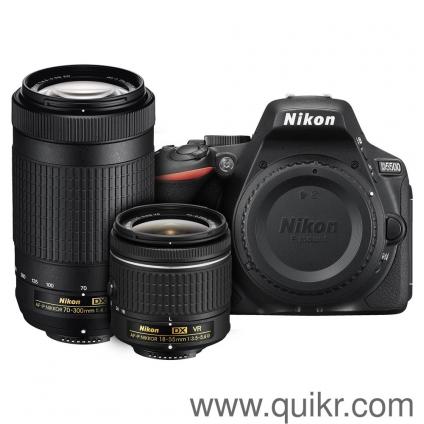 NIKON D3400 DSLR Camera with Dual Lens 18-55mm & 70-300mm and Full Kit