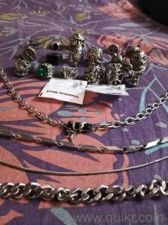Vintage Gothic Rings, Salty Alpha Chains & Bracelets