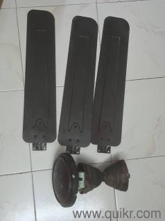 Vintage Metal Ceiling Fan - 3 Blade - Heavy Duty