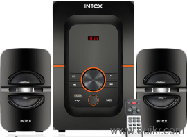 Intex 2.1 Bang Plus FMUB OS 54 W Bluetooth Home Theatre (Black, 2.1 Channel)