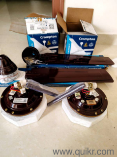 Crompton SureBreeze Ceiling Fans- 1 month used only and in excellent condition 2 Fans Available