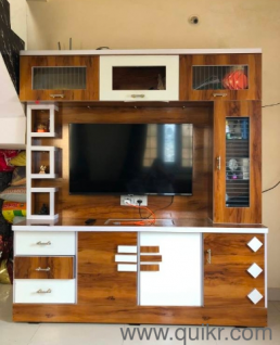 2 Year Old Wooden TV Unit / TV Wall Cabinet in Excellent Condition