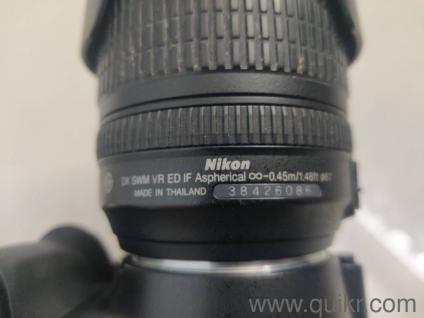 Nikon  D3200 + 18105mm VR  batteries, charger and original box.