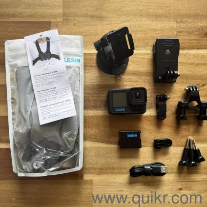 GoPro HERO 13 Action Camera Bundle - Black  with complete accessories 