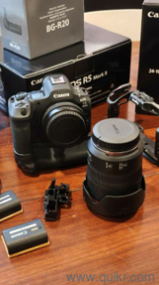 Canon EOS R5 Mark II + Vertical Grip + EOS adaptor newly and original 