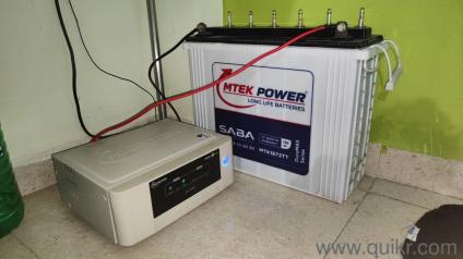 microtek inverter with battery 