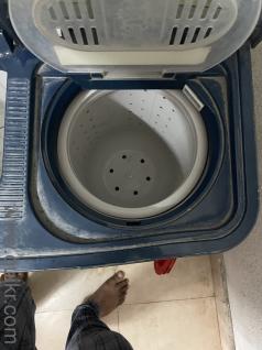 Under extended warranty, 2 year old semi automatic washing machine
