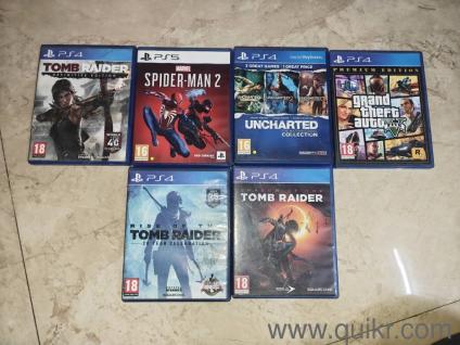 PS4/PS5 Original Games | Spider-Man 2 | GTA V | Uncharted | Tomb Raider | Bundle 7,999