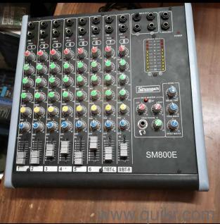 Stranger 8 channel dj mixer. Sound mixer. dj mixer. contact  