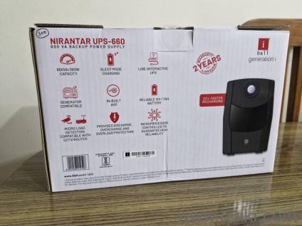 iBall Nirantar UPS-660 (600 VA) Backup Power Supply
