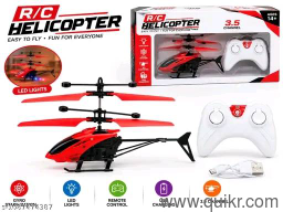 R/C Remote Control Helicopter  3.5 Channel, LED Lights