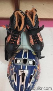 Rollar Skate and helmet 