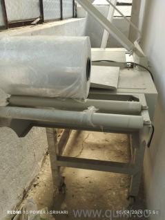 shrink pack machine with hot air tunnel