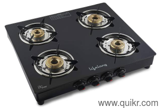 4 burner gas stove with good condition 