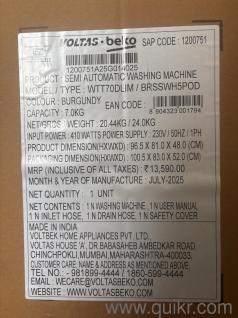 Voltas Beko Washing Machine