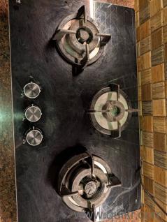 3-Burner Built-in Gas Hob with Auto Ignition