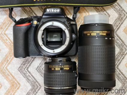 Nikon D5600 with 18-55 and 70-300 lens