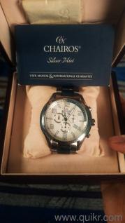 it chairos premium silver mist gents watch