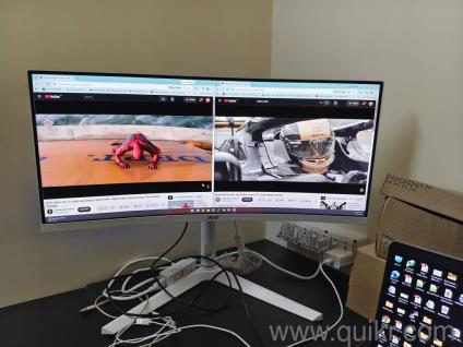Acer 27 inch curved monitor white 