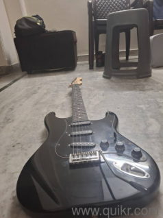 Juarez 38" SSS Electric Guitar  Black  Good Condition