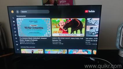 Samsung LED TV, 32 inch, smart TV, fully working condition, newly purchased from khammam telangana store.