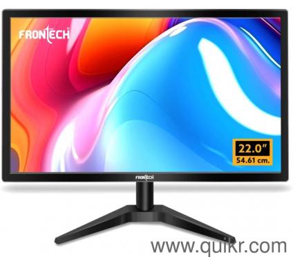 FRONTECH 22 Inch LED Monitor | Built-in Dual 2W Speakers