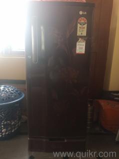 Brand : Lg single door and red colour.condition good.