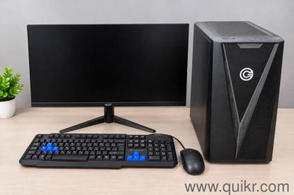  Gaming Desktop PC Set for Sale with Monitor, CPU, Keyboard & Mouse | Urgent Sale