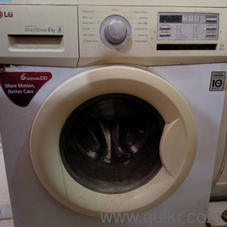 LG FRONT WASH 6.5 KG WASHER SUITABLE FOR FAMILY - PG - HOSTEL - HOTEL 
