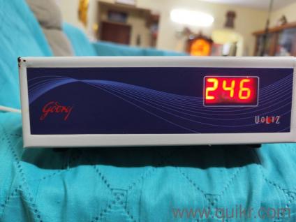 Selling a Godrej VOLTZ G500X9 Digital Voltage Stabilizer suitable for refrigerators up to 360 litres