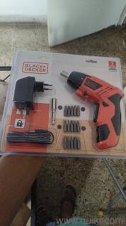 Brand new cordless screwdriver black and decker 