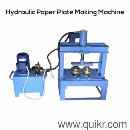 Automatic hydraulic paper plate machine