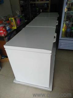 Blue Star Glass top deep freezer 400 liter