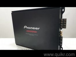 Pioneer 4 channel 1000W car amplifier and Blaupunkt 4 channel Hi Low c